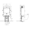Инсталляция для подвесного унитаза BELBAGNO BB020
